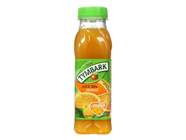 Apelsinų sultys TYMBARK 100 %, 0,3 l